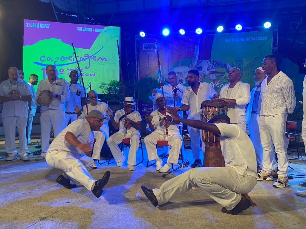 Festival internacional promove roteiro turístico da capoeira no Centro Histórico de Salvador