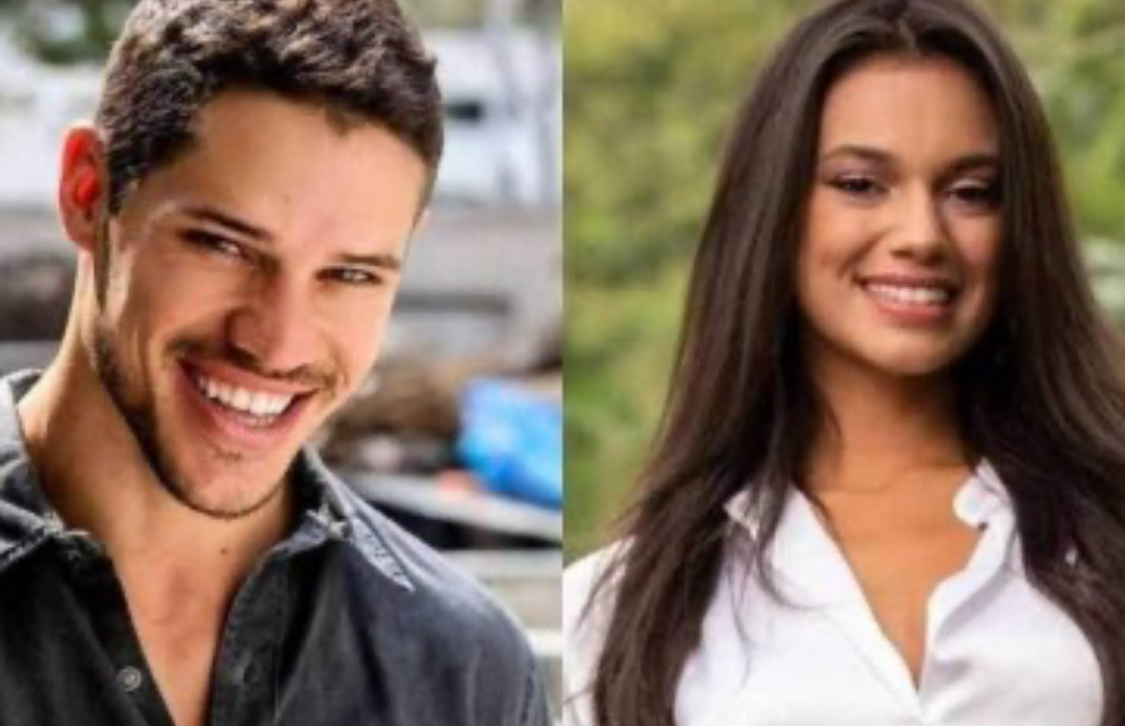 APAIXONADINHO? José Loreto acompanha Alane Dias em ensaio técnico da Grande Rio na Sapucaí