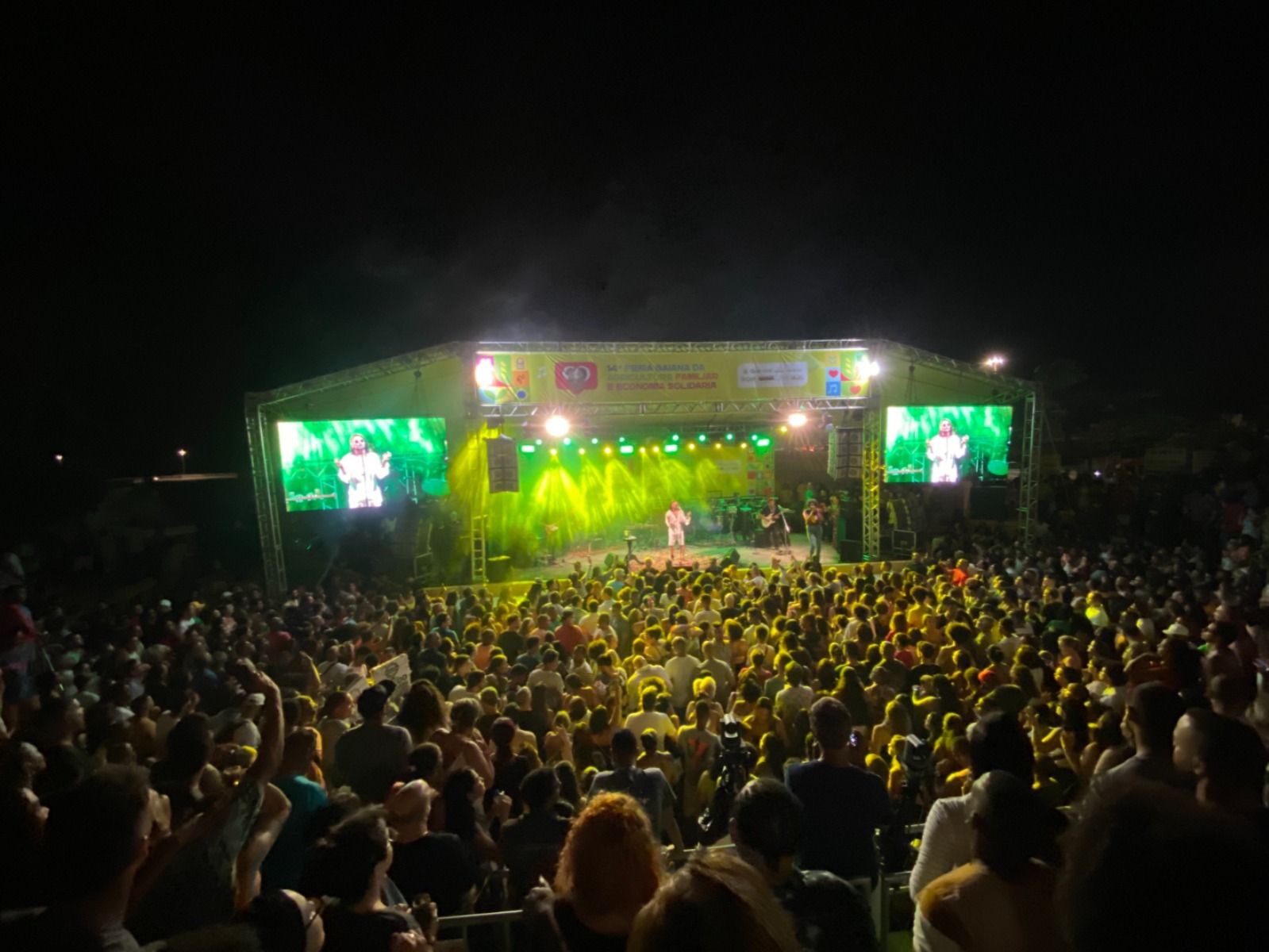 Jau abre programação musical da 15ª Feira Baiana da Agricultura Familiar, no Parque Costa Azul, em Salvador