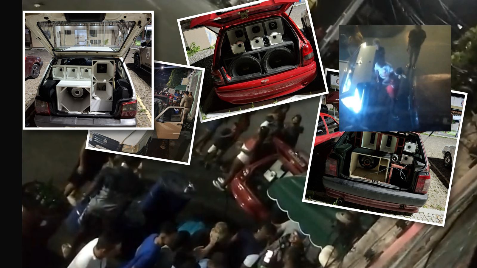 MORADORES RETARAM: Quebradeira, paredão e pornografia em praça de Lauro de Freitas